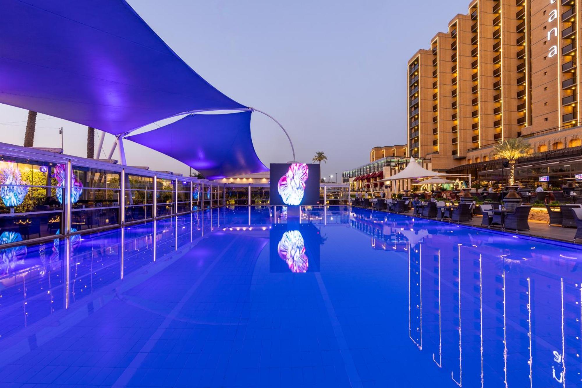 Babylon Rotana Hotel Багдад Экстерьер фото