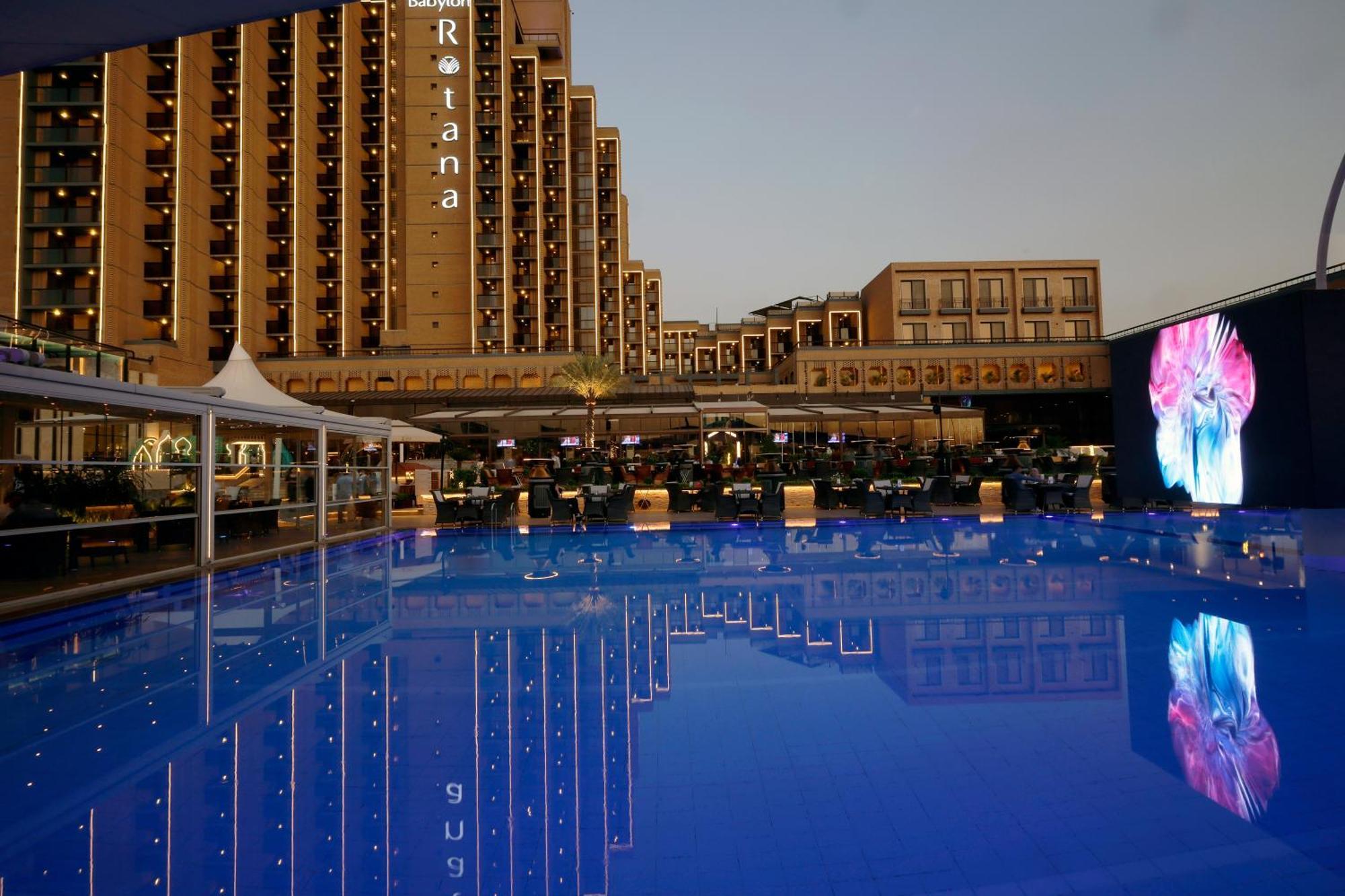 Babylon Rotana Hotel Багдад Экстерьер фото