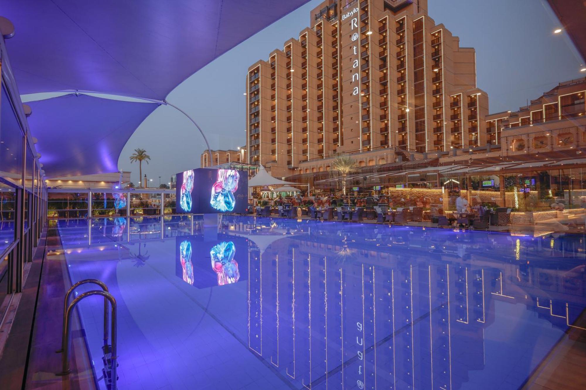 Babylon Rotana Hotel Багдад Экстерьер фото